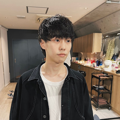 黒髪/ナチュラル/マッシュ