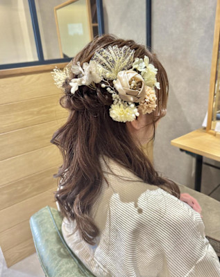 卒業式ハーフアレンジ