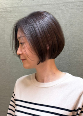 大人艶サラボブストレート