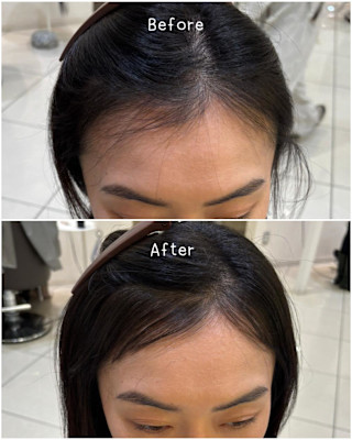 小顔効果うぶ毛パーマ