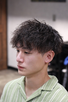 ツイストスパイラルパーマスタイル