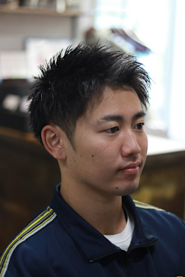 2ブロック束感ショート