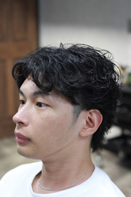 ふんわりカール×センターパート