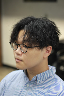 ツイストスパイラル×センターパート