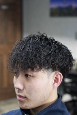 2ブロックスパイラルパーマ