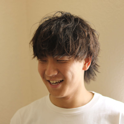 ショートウルフパーマ