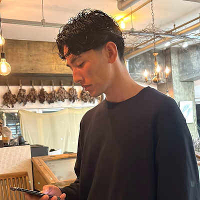 ピンパーマセンターパート