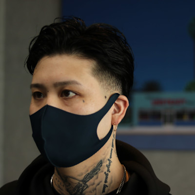 横分け2ブロフェード