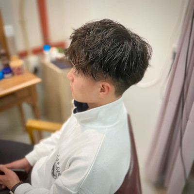 【メンズパーマ】初めてのパーマ薄毛AGA