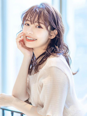 くるくるアレンジのレイヤーカット