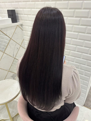 ブリーチなしラベンダーピンク＊まゆ