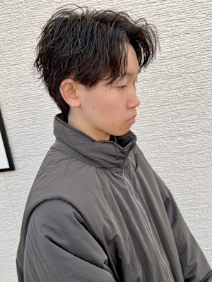 【ARCH 竹田】　センターパート　ニュアンスパーマ