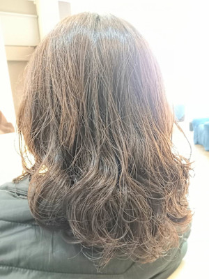 デジタルパーマ+トリートメント
