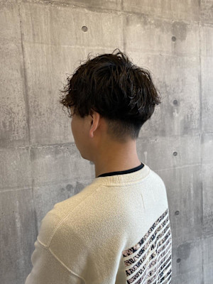 メンズ×ゆるっとパーマ