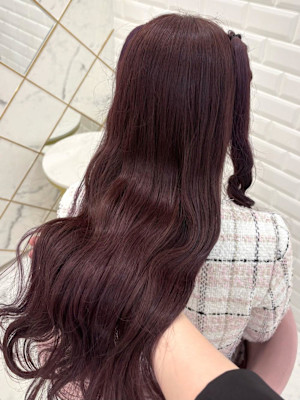 ブリーチなしラベンダーピンク＊まゆ