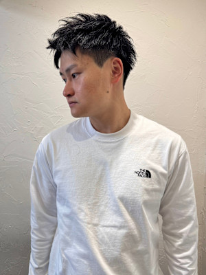 池袋メンズツーブロックアップバング◎[池袋メンズ美容室］
