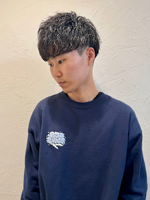 池袋マッシュツイストスパイラルパーマ◎[池袋メンズ美容室］