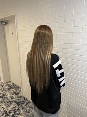 パールベージュ×グレー