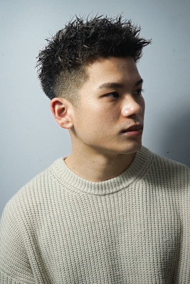 フェードアップバングショート