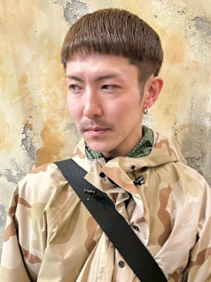 【Reir_吉祥寺】*メンズ+クロップスタイル+刈り上げ*