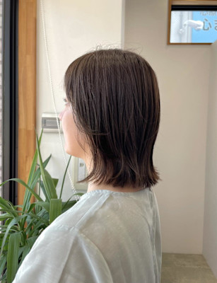 切りっぱなしボブ☆