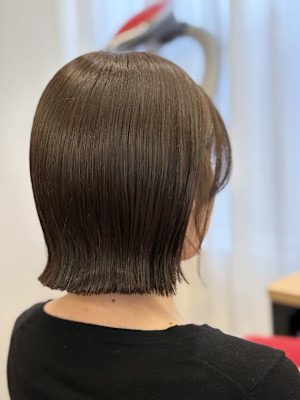 【青葉区】赤みオフで洗練された、こなれ感抜群◎オリーブボブ！