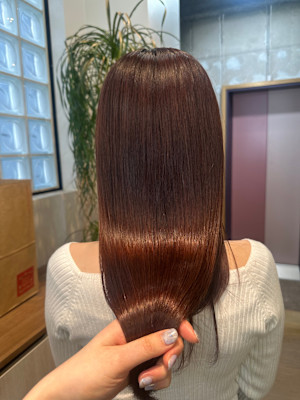 チェリーブラウン/髪質改善トリートメント/艶髪モテヘア