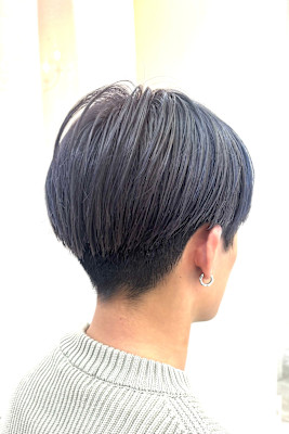 ★XES-TA★ダブルカラー×ブルーシルバー