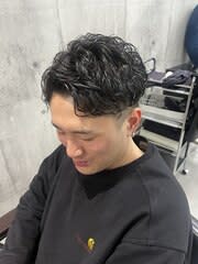 メンズパーマも推しスタイルです！