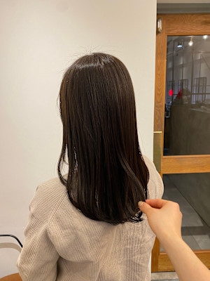 カラー/髪質改善/ブラウンカラー/チョコレートブラウン