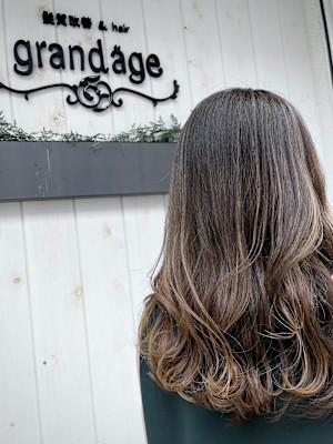 髪質改善&hair  grandage 北千住×スタイル