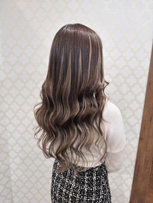 エクステでハイライト