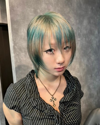 エンジェルカラー　デザインカラー　ハイトーン　表参道/原宿