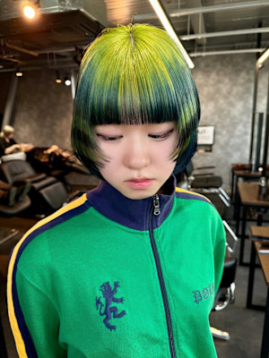 オーダーメイド　デザインカラー　ハイトーン　表参道/原宿