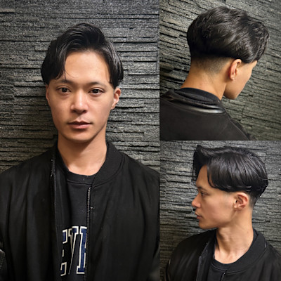 【ヒロ銀座】大人スタイル/ビジネス/ツーブロ/メンズ