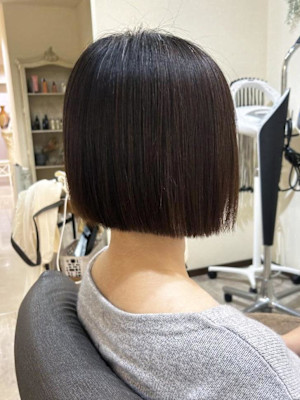 【ジュレベール 汲田】ストレートボブ