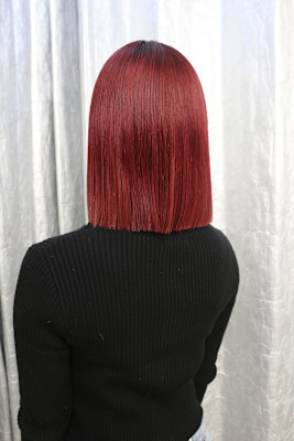 ステップボーンカットボブスタイル/イメチェン/美髪