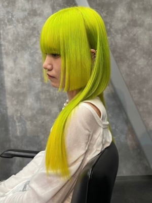 ワントーン　デザインカラー　ハイトーン　表参道/原宿