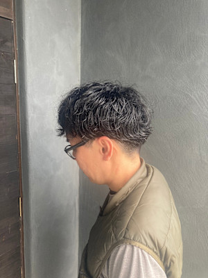 スパイラルパーマ