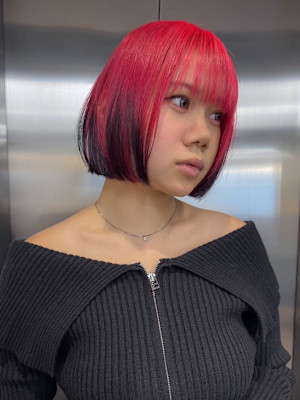 ルーツカラー　デザインカラー　ハイトーン　原宿/表参道