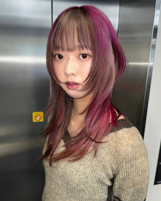 オーダーメイド　デザインカラー　ハイトーン　原宿/表参道