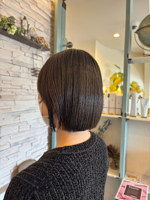 カット&縮毛矯正