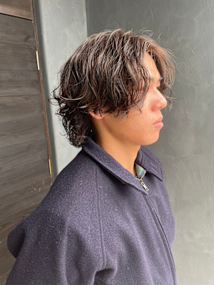 メンズパーマ／カラー