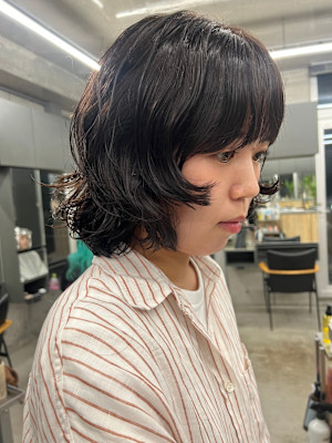 @shunki_sakoda*ボブパーマ/前髪パーマ　