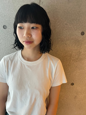 @shunki_sakoda*ボブパーマ/前髪パーマ