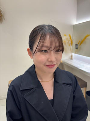 ナチュラルきれいめメイク