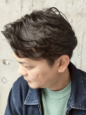 フェザーパーマ ツイストスパイラルピンパーマニュアンスパーマ