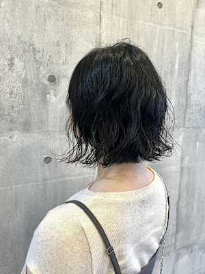 ボブのゆるパーマ«ARCH Sayaka»