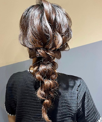 編み下ろしスタイル