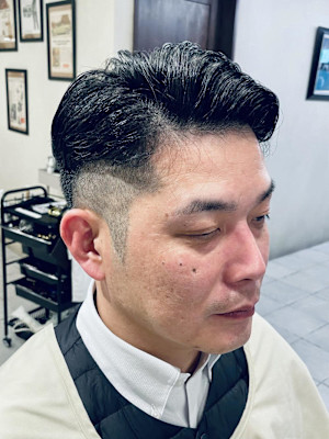 【40代 男性】ロンドン七三ツーブロ（大宮/バーバー）